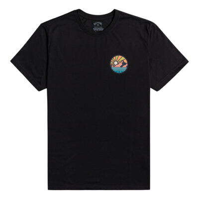 Camiseta BILLABONG para hombre manga corta rockies SS ref-Z1SS68 BIF1 black-negro