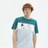 Camiseta HYDROPONIC NARUTO manga corta NA KUNAI SS Ref-NA025 green/white/blue