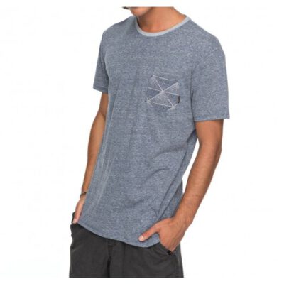 Camiseta Hombre QUIKSILVER manga corta Ref. EQYKT03686 (BYJH) azul jaspeado