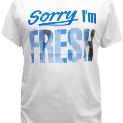 Camiseta NEW ERA para hombre Miami vibe tee white blanca y azul