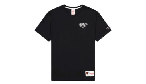 Camiseta CHAMPION STRANGER THINGS manga corta ref-217791 cha kk008 NBK-negro y blanco