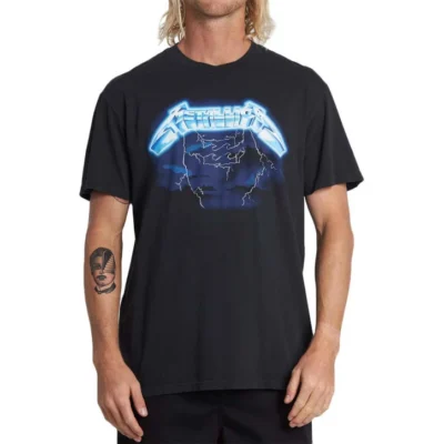 Camiseta BILLABONG para hombre manga corta RIDE THE LIGHTNING ref-S1SS94 BIF0 black-negro