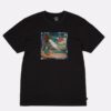 Camiseta BILLABONG para hombre manga corta BASH SS ref-S1SS75BIP0 negro con dibujo frontal