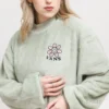 Sudadera VANS para Mujer KOOZY CREW Ref. VN000438UDP1 verde menta