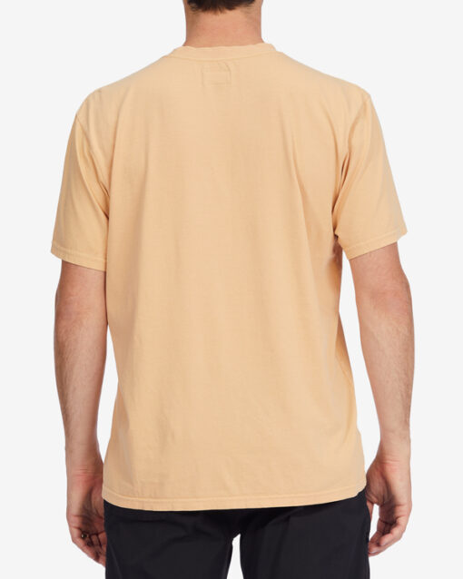 Camiseta BILLABONG para hombre manga corta Mesa Wavewash crew Ref. C1JE25BIP2 beige