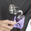 Camiseta HYDROPONIC manga corta OROCHIMARU SS Ref-NA005-01 charcoal-gris y rosa
