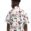 Camisa HYDROPONIC Manga corta Hombre MARINE REF-24040 NA ITACHI SH-estampada dibujos