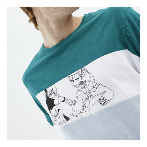 Camiseta HYDROPONIC NARUTO manga corta NA KUNAI SS Ref-NA025 green/white/blue