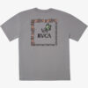 Camiseta RVCA Hombre manga corta FOOD CHAIN SS Ref.AVYZT01844 (sly0) gris claro