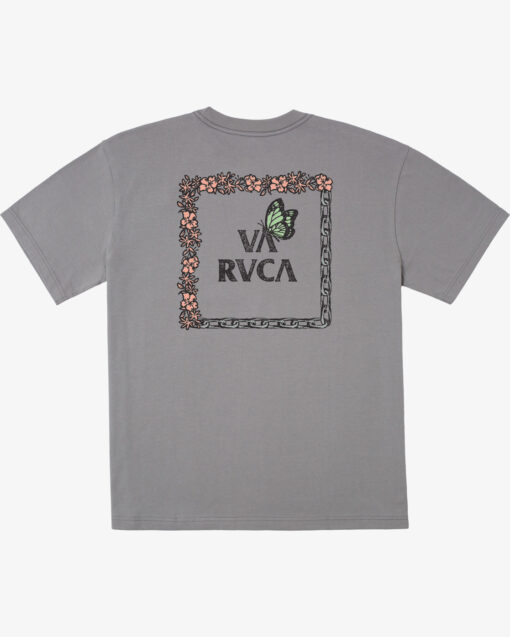 Camiseta RVCA Hombre manga corta FOOD CHAIN SS Ref.AVYZT01844 (sly0) gris claro