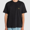 Camiseta RVCA Hombre manga corta AMERICANA POCKET SS TEE ref-EVYZT00127 negro