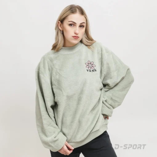 Sudadera VANS para Mujer KOOZY CREW Ref. VN000438UDP1 verde menta