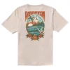 Camiseta Hombre VISSLA manga corta INKED ORGANIC TEE BON ref-M4227INK-beige