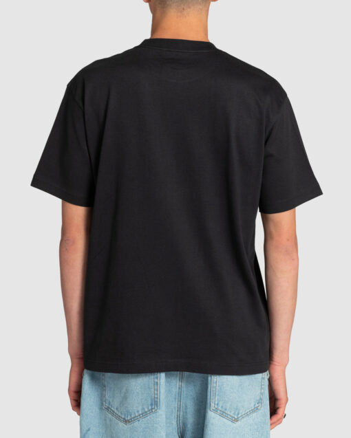 Camiseta RVCA Hombre manga corta AMERICANA POCKET SS TEE ref-EVYZT00127 negro