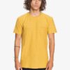 Camiseta Hombre QUIKSILVER manga corta casual Kentin(YLV3) Ref. EQYKT04026 Amarillo mostaza
