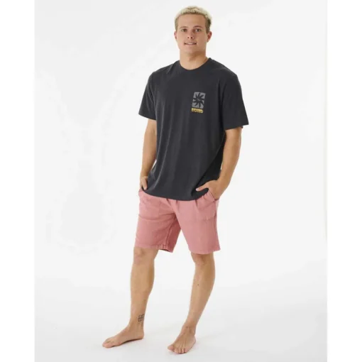 Pantalón corto BILLABONG SWC RAILS VOLLEY hombre REF-00YMWS dusty rose-rosa salmón