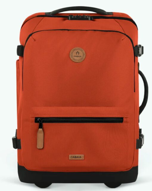 MALETA _MOCHILA CABAIA SOFT SUITCASE ref-CAB432MANQ KAIKOURA-color teja