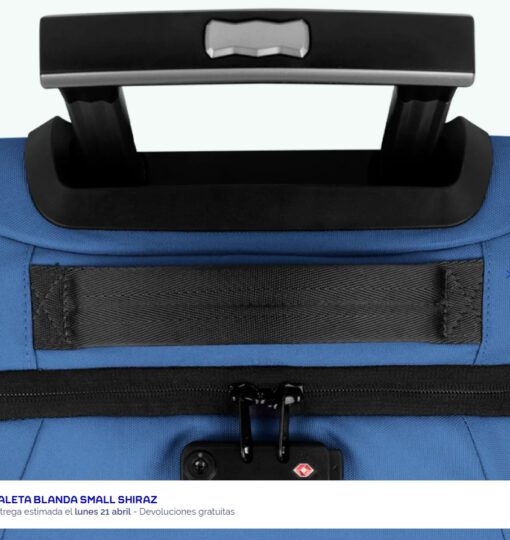 MALETA _MOCHILA CABAIA SOFT SUITCASE ref-CAB466PGZN SHIRAZ-color azul jean