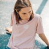 Camiseta HYDROPONIC hombre divertida manga corta NICE TRY SS 21011-Rose cloud -rosa salmón