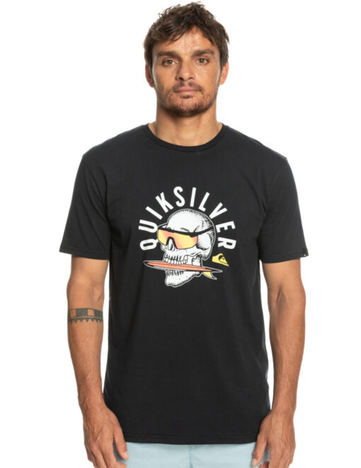 Camiseta Hombre QUIKSILVER manga corta QS Rockin Skull SS Ref. EQYZT07278 (kvj0) negro