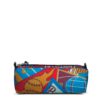 Estuche Eastpak escolar Benchmark SINGLE EK000372 2W2 CLASH BLUE -marrón y azul estampado