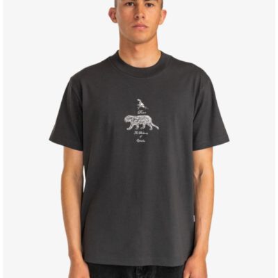 Camiseta RVCA manga corta para hombre TIGER STYLE SS TEE Ref. evjzt00184 negro oso