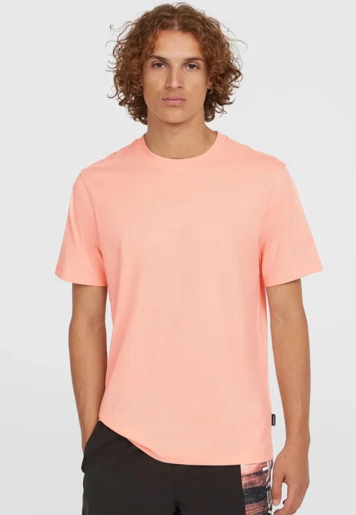 Camiseta O´NEILL manga corta SMALL LOGO T-SHIRT Ref-2850295 coral pop-rosa