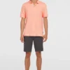 Polo O'NEILL manga corta para hombre SMALL LOGO POLO Ref. 2600015 Coral Pop