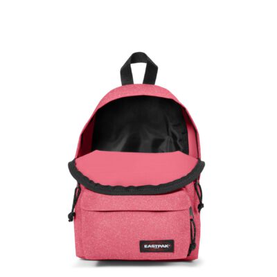 MOCHILA EASTPAK Orbit XS 10 litros Mod. pequeño EK0437V4 SPARK JEL rosa purpurina