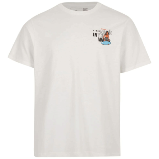 Camiseta O´NEILL manga corta WINDOW Ref-2850076 SURFER T-SHIRT-Wear men-blanco