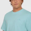 Camiseta O´NEILL manga corta SMALL LOGO T-SHIRT Ref-2850295 golden morning glory-azul cielo