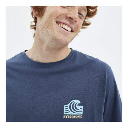 Camiseta HYDROPONIC manga corta BEACH SS Ref-24009 -02 Dark Blue azul