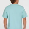 Camiseta O´NEILL manga corta SMALL LOGO T-SHIRT Ref-2850295 golden morning glory-azul cielo