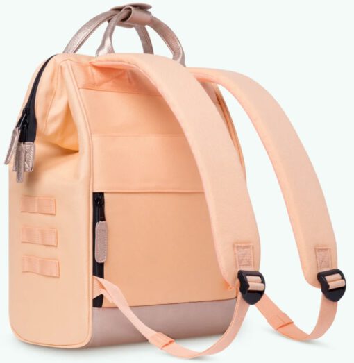 MOCHILA -BOLSO CABAIA SAN JOSE ref-CAB697COAU TWO POCKETS LIGHT ORANGE-naranja