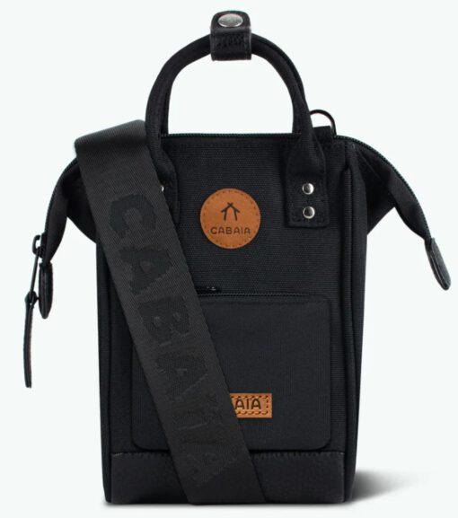 BOLSO CABAIA BANDOLERA NANO BERLIN ref-CAB962JY2H -ONE POCKETS BLACK-negro