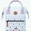 MOCHILA -BOLSO CABAIA MIKONOS ref-CAB293DXJU TWO POCKETS THE AND DYE PURPLE/GREEN-tie dye lila