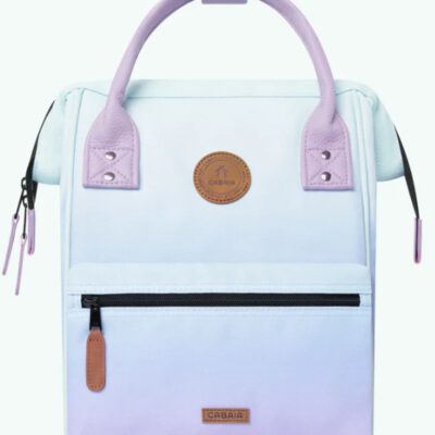 MOCHILA -BOLSO CABAIA MIKONOS ref-CAB293DXJU TWO POCKETS THE AND DYE PURPLE/GREEN-tie dye lila