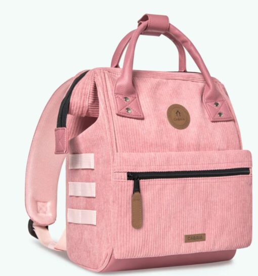 MOCHILA -BOLSO CABAIA GOLD COAST ref-CAB636NUUP TWO POCKETS PINK-pana rosa chicle