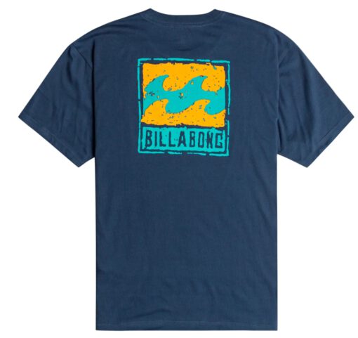 Camiseta BILLABONG para hombre manga corta STRAMP SS (azul) ref-EBYZT00145 azul oscuro