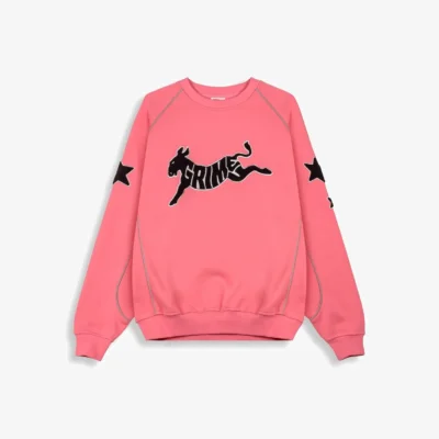 SUDADERA GRIMEY GSW630 PNK SS25 tough guys vintage grewneck pink-vintage -rosa chicle
