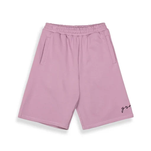 PANTALON CHANDAL GRIMEY GBSS189-LIC-SS25 SAVAGE DOMAIN FRENCH TERRY BAGGY SWEATSHORTS LILAC-lila