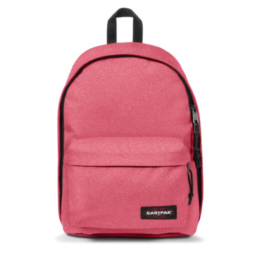 MOCHILA EASTPAK Out Of Office 27 l con bolsillo para portátil EK000767 7V4 SPARK JERRY purpurina rosa