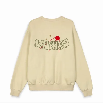 SUDADERA GRIMEY GSW607-CRM-FW23 THE LOWER DEPTHS TOCHKA VINTAGE CREWNECK CREAM-beige