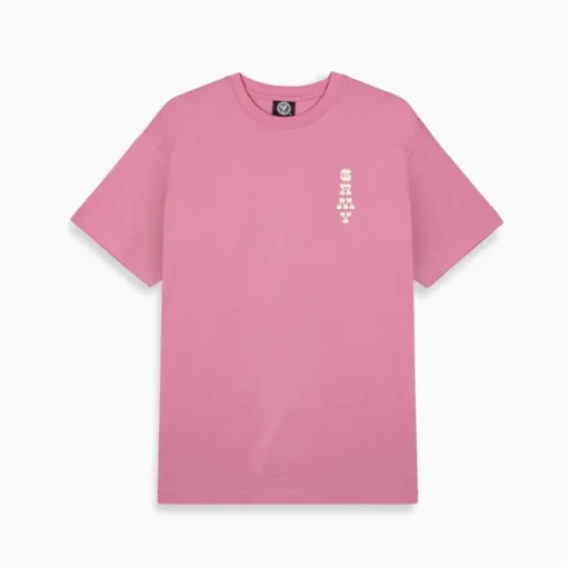Camiseta GRIMEY manga corta unisex GA744-BLK-SS25 LONE HAND REGULAR TEE Brik-rosa