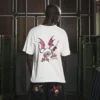 Camiseta GRIMEY manga corta unisex GA735-OWHTSS25 peace within the matching eyez regular-OFF WHITE-blanco
