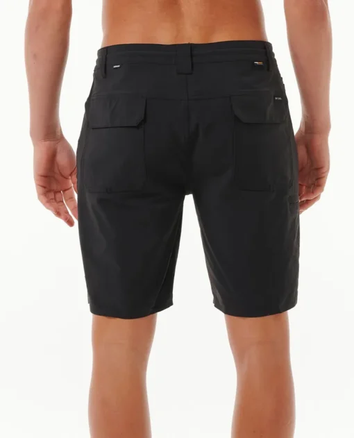 Pantalón corto RIP CURL bermudas para Hombre BOARDWALK GLOBAL ENTRY ref-02XMWS BLACK-negro