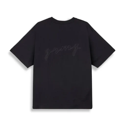 Camiseta GRIMEY manga corta unisex GA728-BLK SS25 SAVAGE DOMAIN OVERSIZED TET-BLACK negro