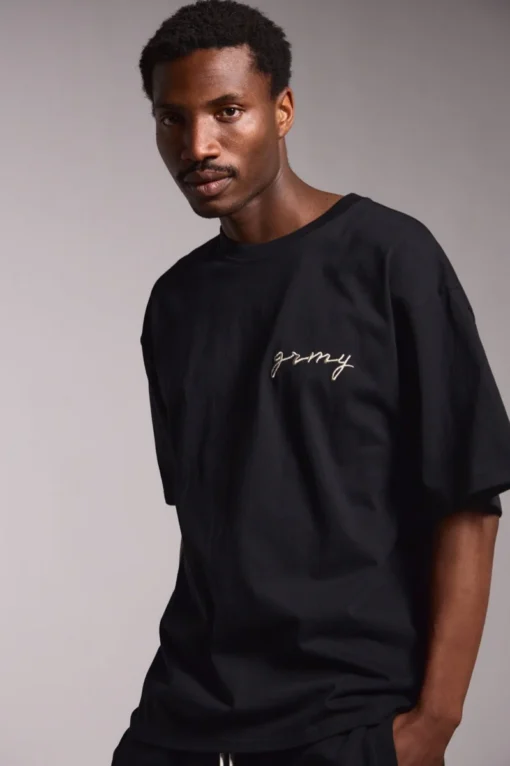Camiseta GRIMEY manga corta unisex GA728-BLK SS25 SAVAGE DOMAIN OVERSIZED TET-BLACK negro