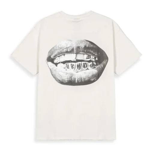 Camiseta GRIMEY manga corta unisex GA732-OWHTSS25 peace within the gutzy-off white blanco
