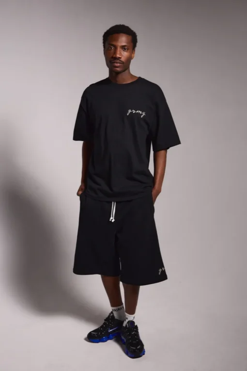 Camiseta GRIMEY manga corta unisex GA728-BLK SS25 SAVAGE DOMAIN OVERSIZED TET-BLACK negro